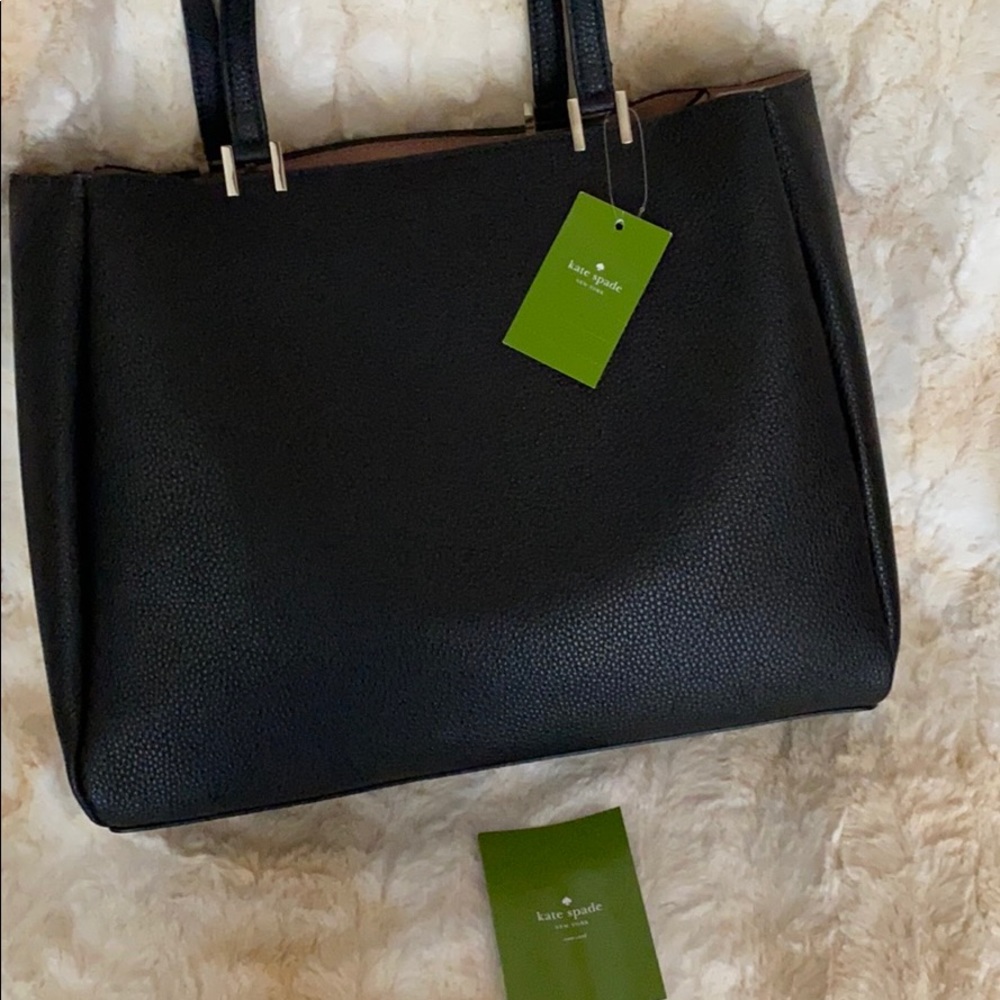 Kate Spade New York Nell Leather Tote Bag - Picture 13 of 16